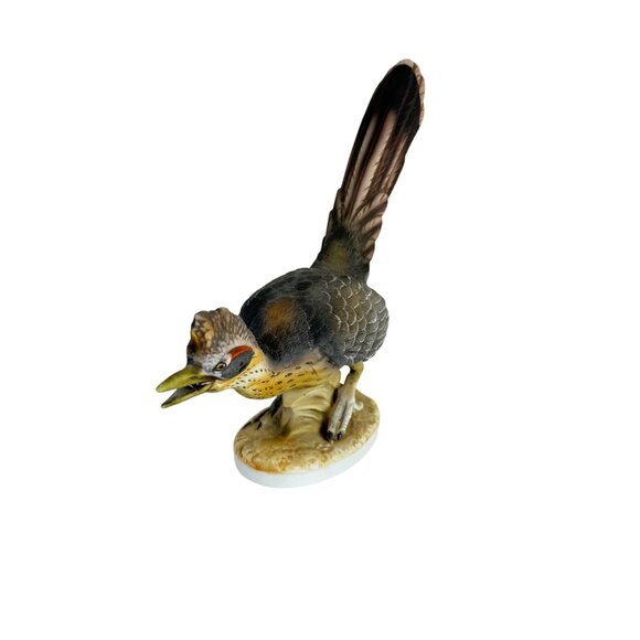 Realistic Roadrunner Figurine VTG Bird Collectible Wildlife Nature by Lefton REA - Picture 12 of 14